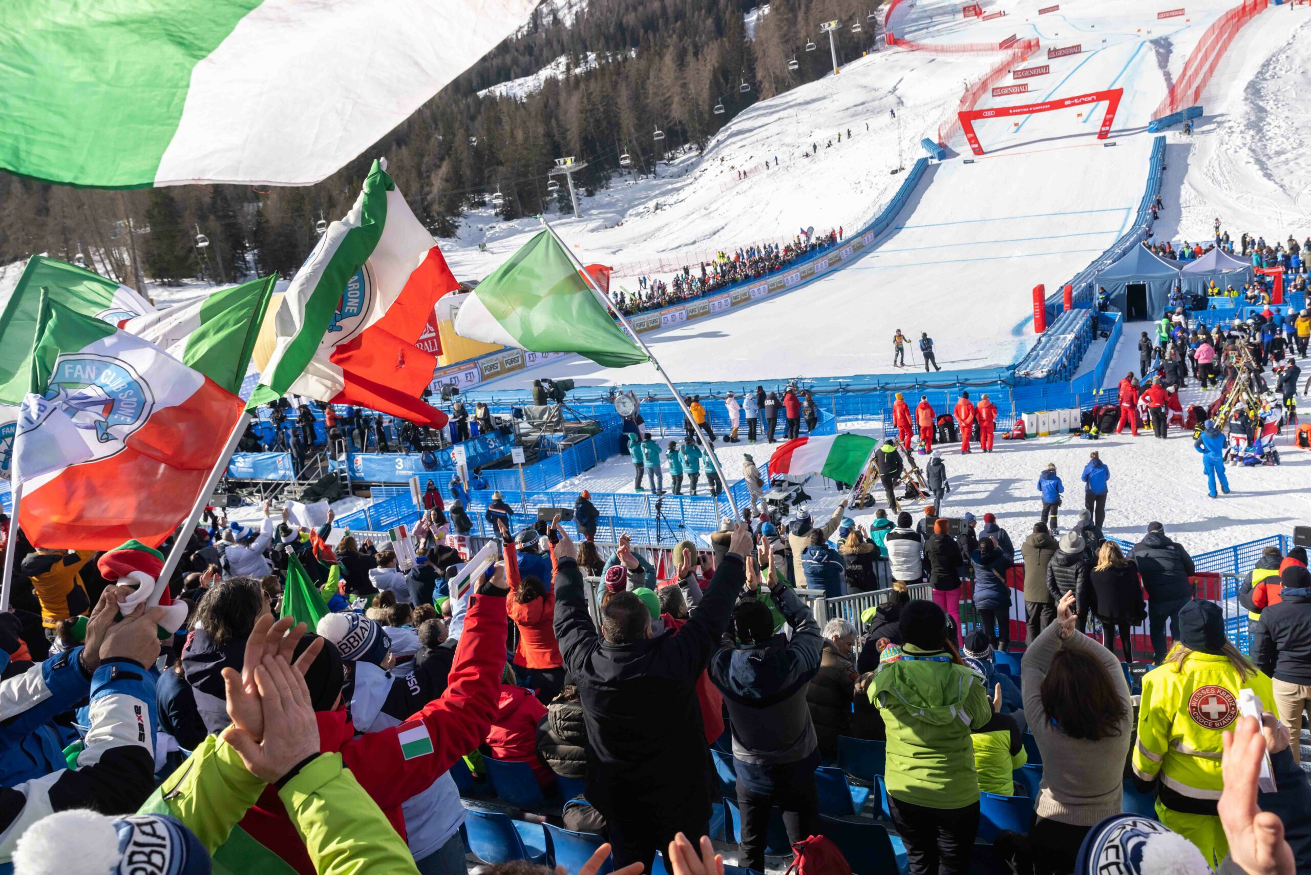 Tribuna Cortina Ski World Cup